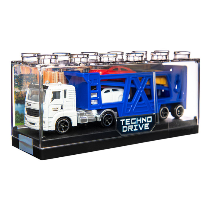 Колекційна автомодель Автоперевізник 250415CG-3 пластиковий бокс TechnoDrive