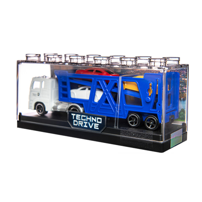 Колекційна автомодель Автоперевізник 250415CG-3 пластиковий бокс TechnoDrive