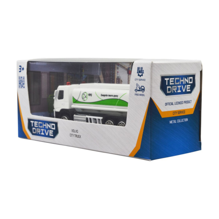 Автомодель ігрова VOLVO ГАЗОВОЗ UPG TechnoDrive 250301, 11 см TechnoDrive
