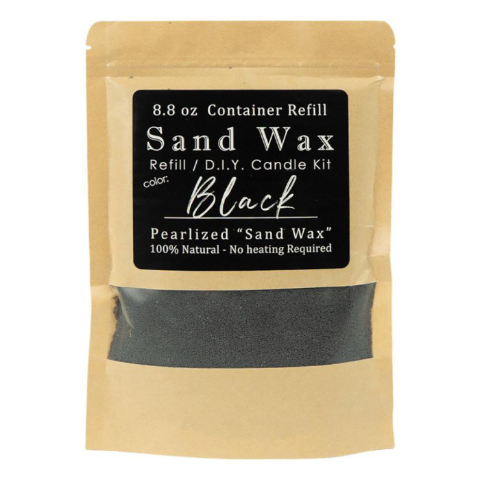 Гранульований віск "Candle Sand"для насипних свічок SH011-3, 260 г, чорний Bambi