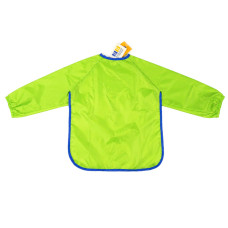 Фартух для творчості з рукавами ТЕ12415(Green) без малюнка, зріст 104 см ТЕТРАДА