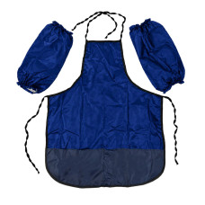 Фартух для молодшої шкільної групи ТЕ12158(Blue) в чохлі, без малюнка, зріст 128 см ТЕТРАДА