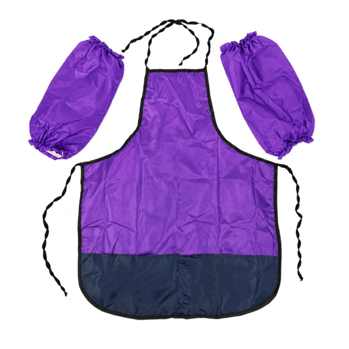 Фартух для молодшої шкільної групи ТЕ12158(Violet) в чохлі, без малюнка, зріст 128 см ТЕТРАДА