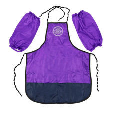 Фартух для творчості з нарукавниками ТЕ12161(Violet) в чохлі, з малюнком, зріст 128 см ТЕТРАДА