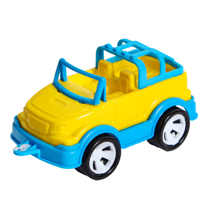 Іграшковий позашляховик "Mini Matik" 002/1BMS(Yellow) пластик, 13,5 см Bamsic