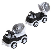 Дитячий бетонозмішувач "Mini Matik" 002/3BMS(Black) обертовий барабан, 13,5 см Bamsic