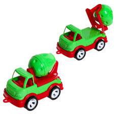 Дитячий бетонозмішувач "Mini Matik" 002/3BMS(Green) обертовий барабан, 13,5 см Bamsic