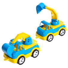 Дитячий екскаватор "Mini Matik" 002/4BMS(Blue) рухома стріла, 13,5 см Bamsic