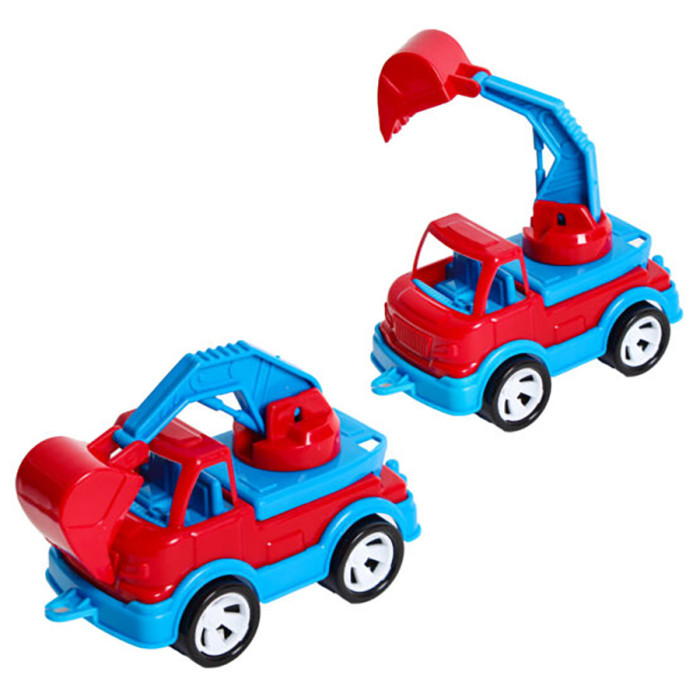 Дитячий екскаватор "Mini Matik" 002/4BMS(Red) рухома стріла, 13,5 см Bamsic