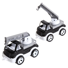 Дитяча іграшка кран "Mini Matik" 002/5BMS(Black) рухлива стріла крана, 13,5 см Bamsic