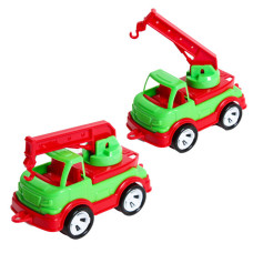 Дитяча іграшка кран "Mini Matik" 002/5BMS(Green) рухлива стріла крана, 13,5 см Bamsic