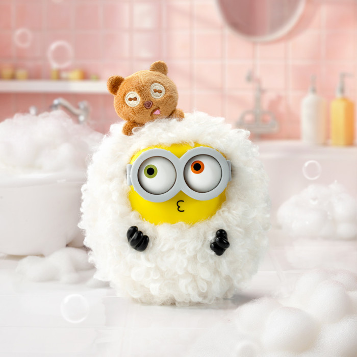 Колекційна м'яка іграшка з кільцем Посіпаки Pop Top 52Toys 25ZB301XHRTJ001 серії Bob & Tim Pop Top