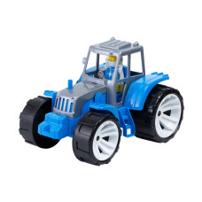 Дитяча іграшка "Трактор BAMS 0" 007/6BMS(Blue) кольорова кабіна, 28х20х23 см Bamsic