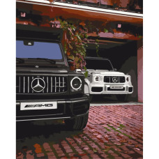 Картина за номерами "Гелендвагени AMG" LW32060, 40х50 см Origami