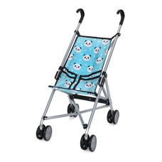Дитяча коляска для ляльок "Пандочка" 9302 W-25 прогулянкова, складна Bambi