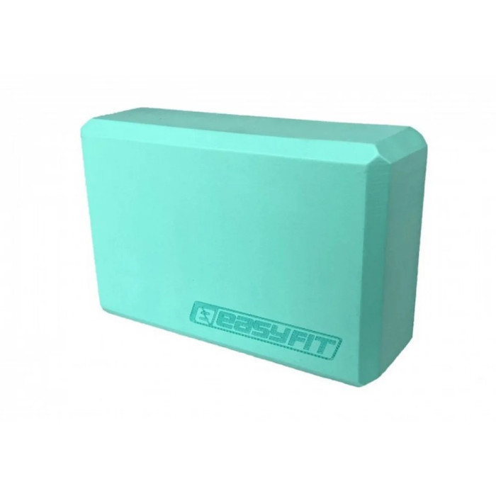 Блок для йоги EasyFit EF-1818-M, EVA, М'ятний EasyFit
