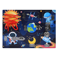 Дерев'яна іграшка Бізіборд MD 0146-1 ігрове поле 30×22,5 см Bambi