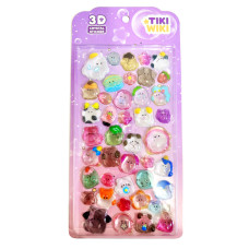 Набір 3D-наліпок "Тікі мрії" Tiki Wiki 25ESE009-03 серії Crystal Tiki Wiki