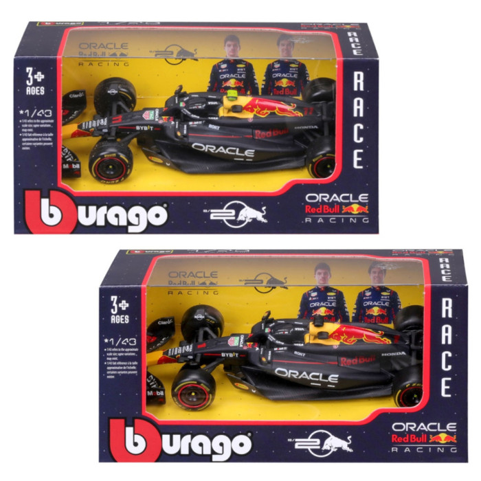 Автомодель RED BULL RACING RB20 (2024) Bburago 18-38097, масштаб 1:43 Bburago