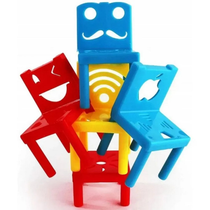 Настільна інтерактивна гра "Balance Chairs" BCH-36, 36 шт Bambi