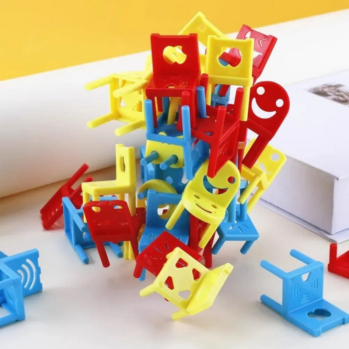 Настільна інтерактивна гра "Balance Chairs" BCH-36, 36 шт Bambi