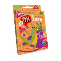 Дитяча настільна гра вікторина "Дитячий крокодил"CROC-01-01U укр. мовою Danko Toys