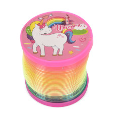 Дитячий антистрес "Пружинка Slinky" QX-25(Pink-1) рожевий Bambi