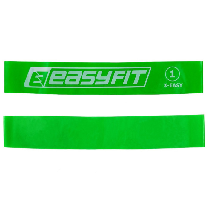 Гумка для фітнесу та спорту №1 EF-1813-1 зелена EasyFit