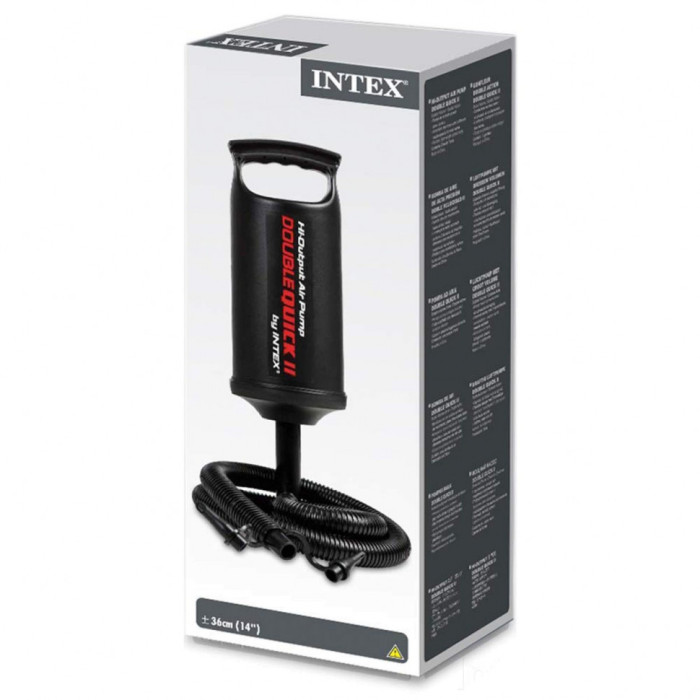 Насос для надувних виробів 68614 ручний Intex