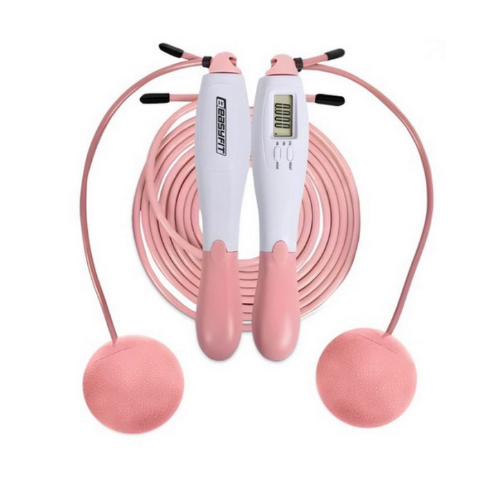 Скакалка швидкісна з лічильником TwinRope EF-1909-WP 2,8 метра EasyFit
