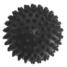 Масажний м'ячик EF-1063-BK, 7,5 см, жорсткий, чорний EasyFit