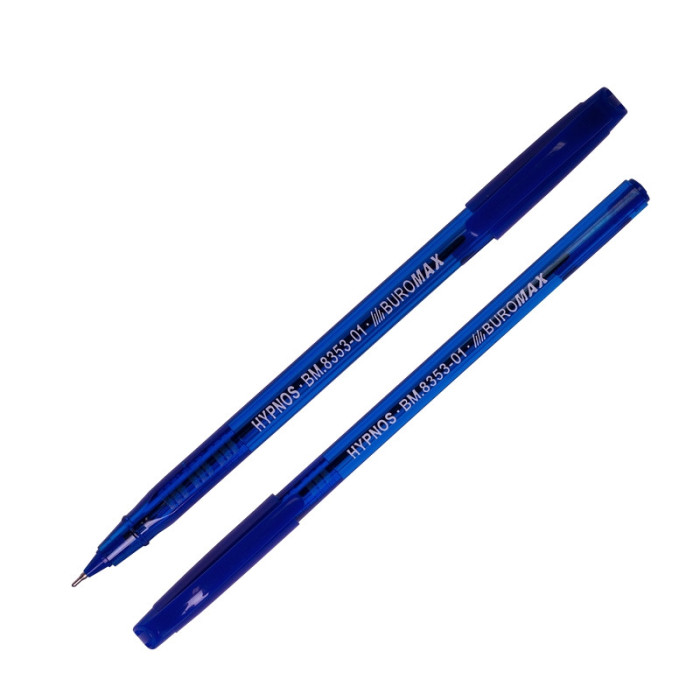 Масляна ручка Hupnos BM.8353-01 синя BUROMAX
