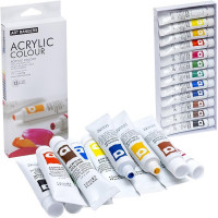 Набір акрилових фарб "Art Rangers Acrylic" PA31.12012, 12 мл, 12 кольорів Bambi