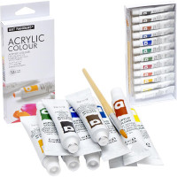 Набір акрилових фарб "Art Rangers Acrylic" PA31.12006.A 6 мл, 12 кольорів  Bambi