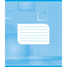 Зошит для школярів "Геометричний" 018-590536K-2 у клітинку, 18 аркушів Leader