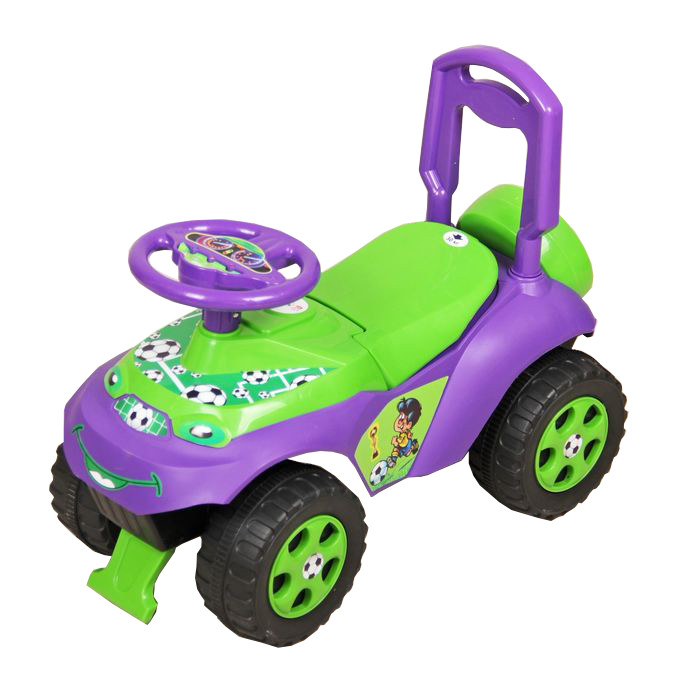 Дитячий толокар Машинка 0141/02 фіолетовий Doloni