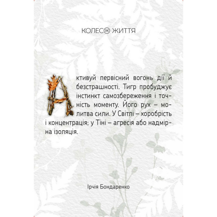 Метафорично-асоціативні картки "Земля тотемів" 180689, 71 картка Колесо Життя