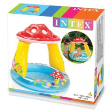 Дитячий надувний басейн Грибок 57114 з навісом Intex