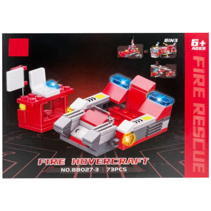 Дитячий конструктор "Fire Rescue" 88027-3, 73 деталі Bambi