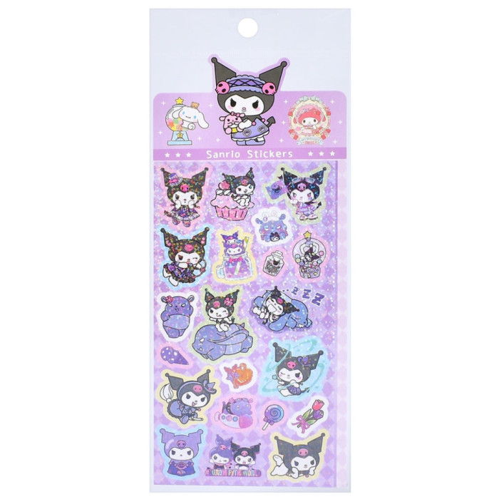 Декоративні наклейки "Sanrio Stickers" SZ240906-3 з блискітками Bambi
