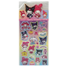 Декоративні наклейки "Sanrio Stickers" SZ240906-4 з блискітками Bambi