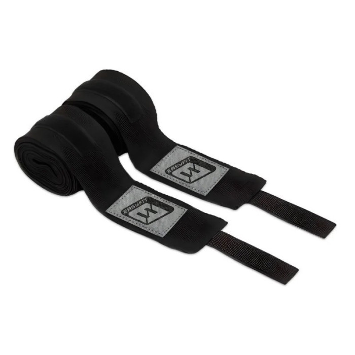 Бінти для боксу EasyFit EF-0374-30-bk, Classic Wrap, чорний 3 м EasyFit