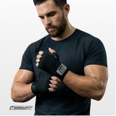 Бінти для боксу EasyFit EF-0374-30-bk, Classic Wrap, чорний 3 м EasyFit