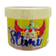 Дитячий слайм Mi-mi Slimi 71821S(Yellow) з глітером 100 г Strateg