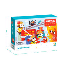 Дитячий пазл "Герої-пожежники" DoDo 300372, 30 ел. DoDo Toys
