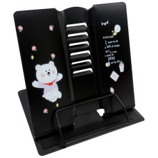 Підставка для книг "Bear" 555-328-S(Black) металева Bambi