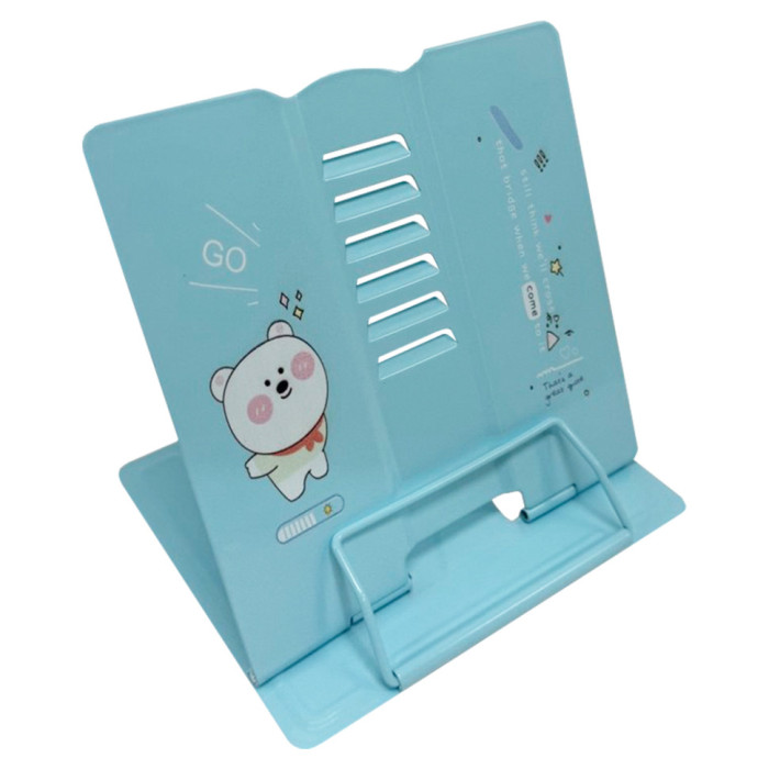 Підставка для книг "Bear" 555-328-S(Blue) металева Bambi