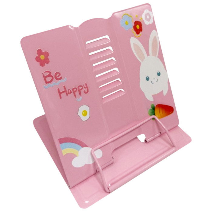 Підставка для книг "Animals" 555-568-S(Pink) металева Bambi
