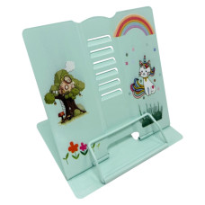 Підставка для книг "Animals" 555-568-S(Turquoise) металева Bambi