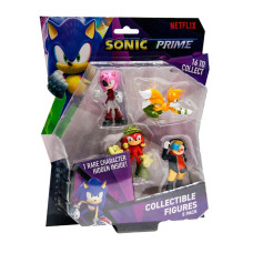 Набір ігрових фігурок Пригоди Наклза SONIC PRIME SON2040B 5 фігурок, 6,5 см Sonic Prime